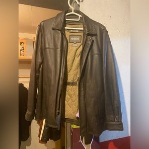 Men’s leather jacket